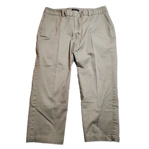 Lands' End Women's Tan Capris Size 10 Fit 1